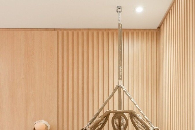 Balanços têm sido uma escolha frequente dos pequeninos e trazem uma atmosfera 
descontraída para o ambiente