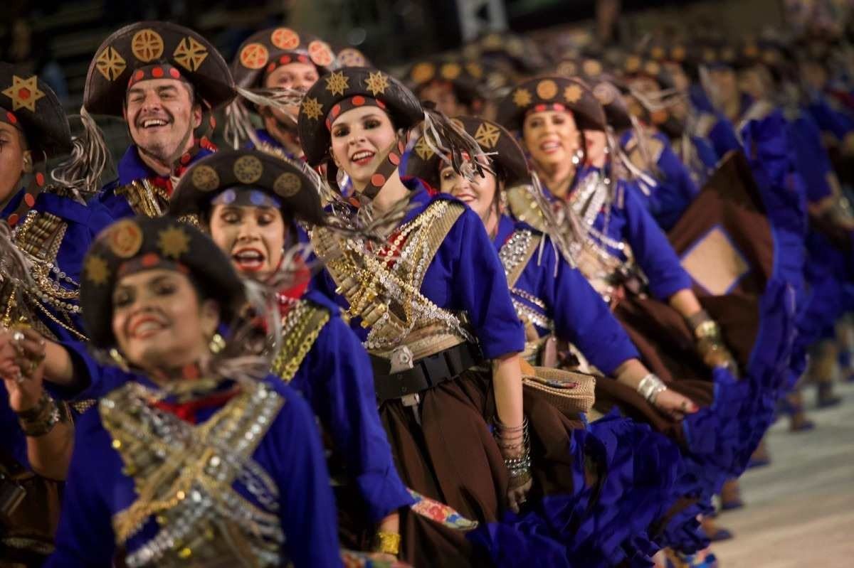 Junina Êta Lasquêra, vice-campeã do Concurso Brasileiro de Quadrilhas. 