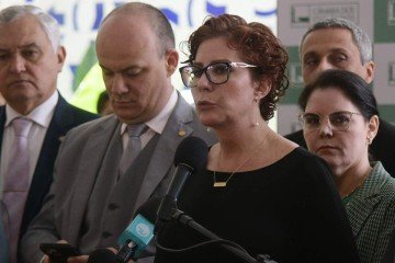 A 'campanha Pix' foi iniciada na manhã de ontem, e, ao final do dia, a deputada publicou uma foto da conta bancária, mostrando o saldo -  (crédito:  Ed Alves/CB/DA.Press)