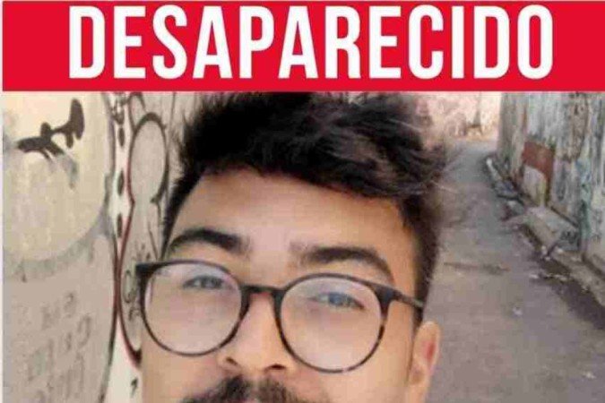 Jonathas Almeida está desaparecido desde terça-feira (3/8)