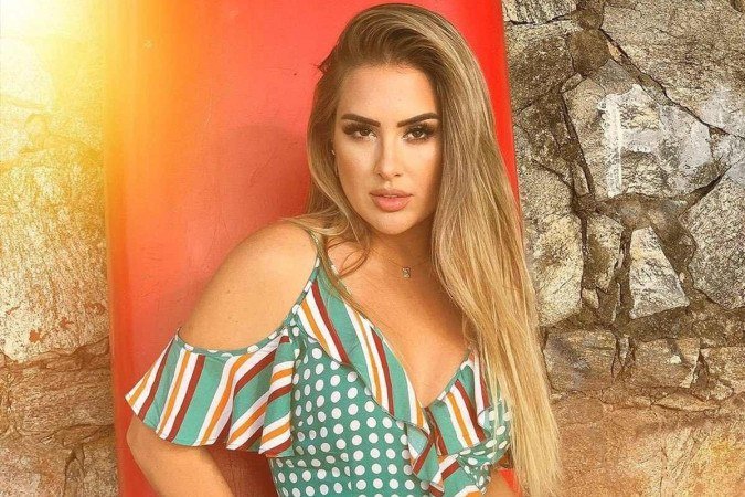 A ex-BBB Patrícia Leitte desabafou no Instagram sobre a interrupção espontânea de uma gravidez em maio deste ano -  (crédito: Reprodução/Instagram @patricialeitteoficial)