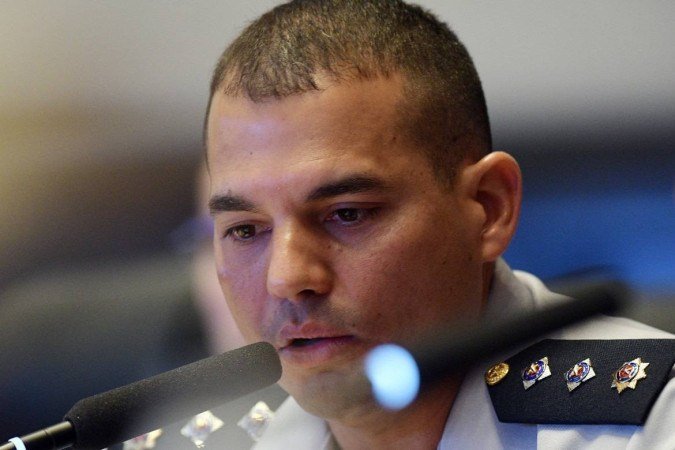 O major disse que talvez seja a mensagem mandada por ele a colgas falando em 