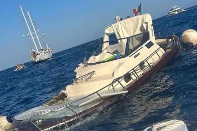 Editora morreu em acidente de barco na Itália  -  (crédito:  Reprodução/Twitter/@tvanouvelles)
