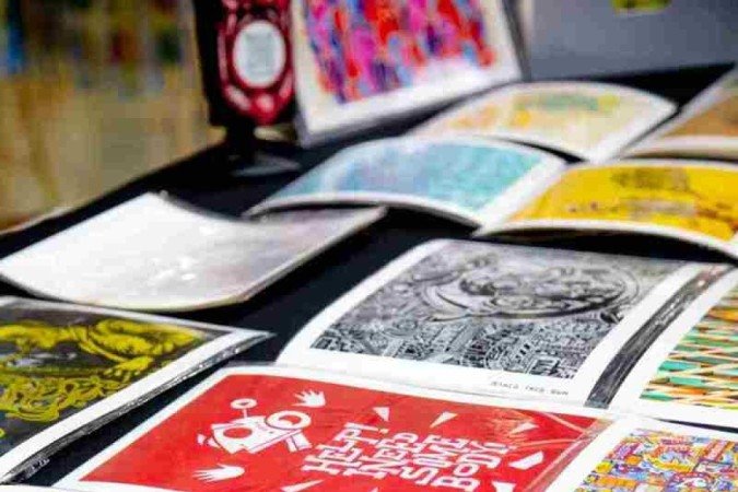 O evento oferecer a oportunidade de adquirir trabalhos dos artistas independentes