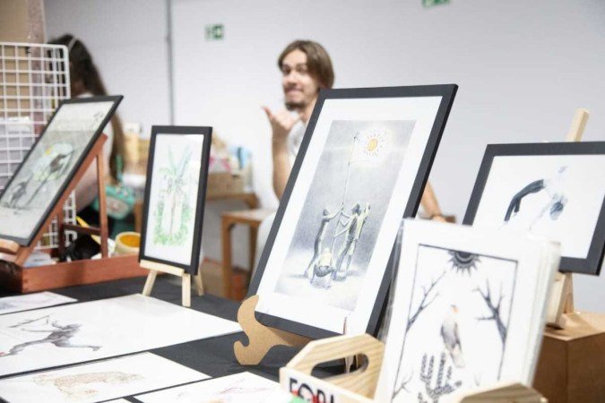 Múltiplas forças de expressão dos 
desenhos estão presentes no Rabiscão