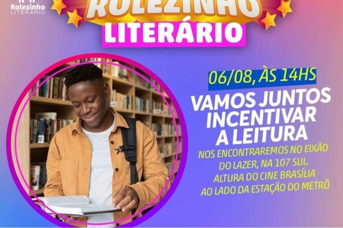 O evento ocorre das 14h às 18h, no domingo (6/8)