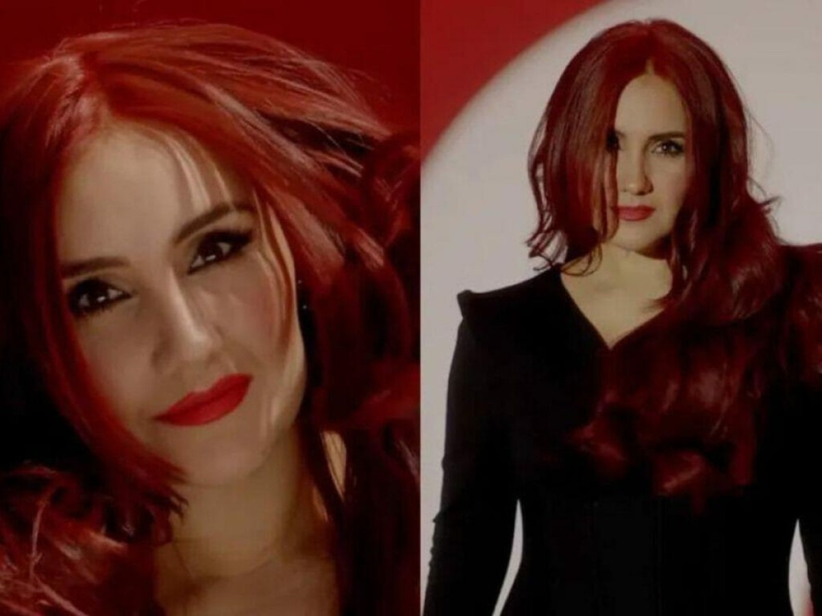 Dulce Maria volta a pintar cabelo de vermelho para turnê do RBD