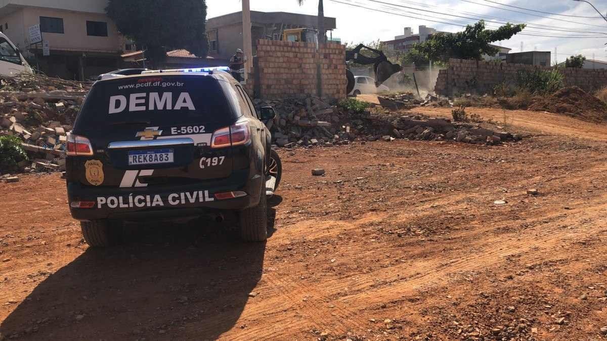 Seis pessoas são presas por grilagem de terras em Vicente Pires