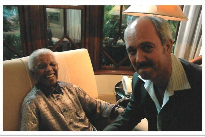 Christo Brand passou a frequentar a casa de Mandela e estabeleceu laços de amizade com a família 