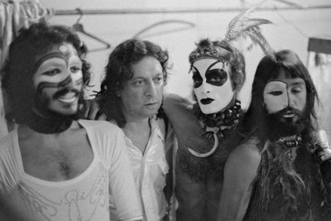 Gerson Conrad, Moracy do Val, Ney Matogrosso e João Ricardo -  (crédito: Ary Brandi)