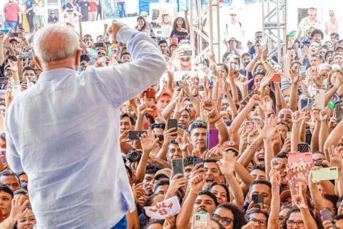 Lula em Santarém (PA). Ele inaugurou a Infovia 01, voltada a melhorar a internet no Amazonas e no Pará - (crédito: Ricardo Stuckert/PR) Lula em Santarém (PA). Ele inaugurou a Infovia 01, voltada a melhorar a internet no Amazonas e no Pará - (crédito: Ricardo Stuckert/PR)