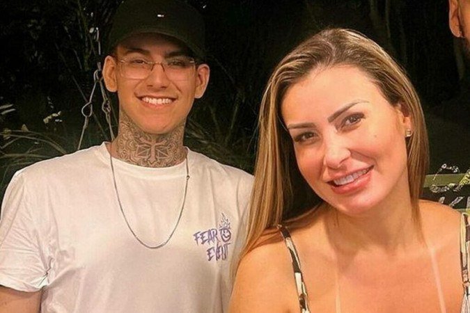 Filho de Andressa Urach esclarece sobre sexualidade após filmar própria mãe em conteúdo adultos - (crédito: Reprodução/Instagram) Filho de Andressa Urach esclarece sobre sexualidade após filmar própria mãe em conteúdo adultos - (crédito: Reprodução/Instagram)