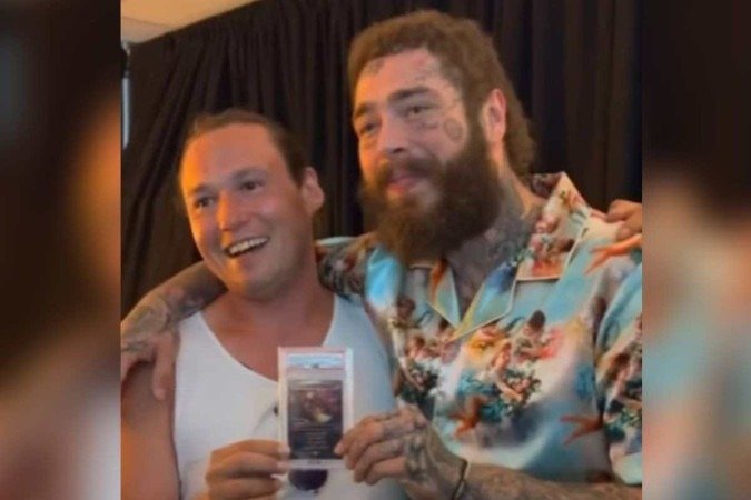 O rapper investiu o valor milionário na compra de uma carta rara do jogo ‘Magic: The Gathering - (crédito: Reprodução/Redes Sociais) O rapper investiu o valor milionário na compra de uma carta rara do jogo ‘Magic: The Gathering - (crédito: Reprodução/Redes Sociais)