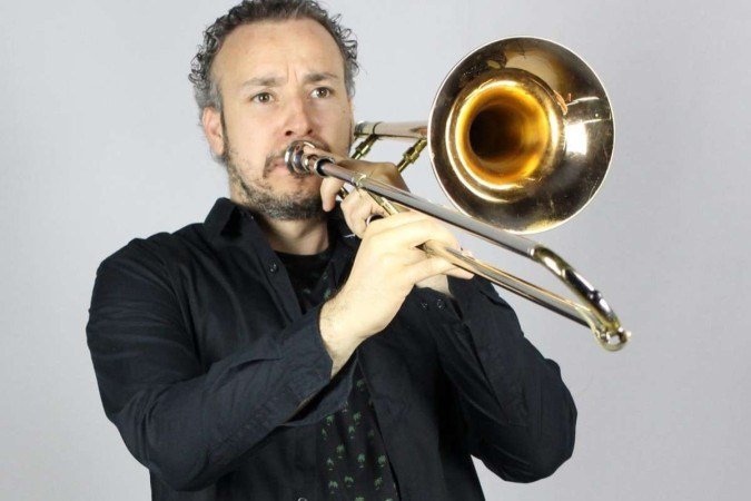 Trombonista Daniel Rodrigues  -  (crédito: Márcia Tauil)