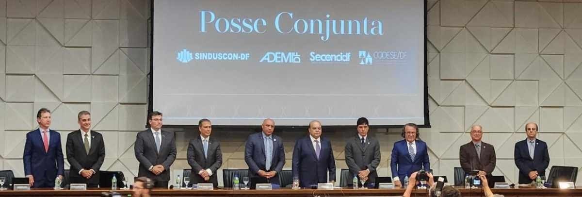 Dirigentes empossados em conjunto nesta terça-feira reafirmaram parcerias