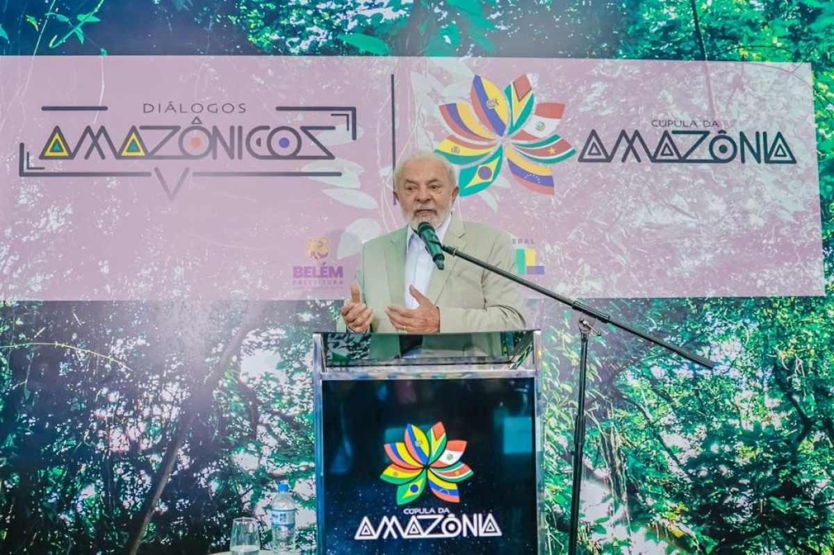 Lula diz que a natureza precisa que países ricos paguem a conta pela poluição