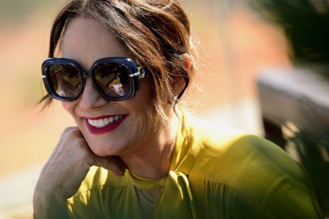  10/08/2023  Cr..dito: Carlos Vieira/CB/DA Press. Bras..lia, DF. Entrvista com Luiza Brunet, ex modelo e ativista da causa que trata da viol..ncia contra a mulher.
    