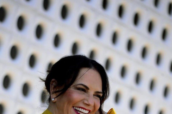  10/08/2023  Crédito: Carlos Vieira/CB/DA Press. Brasília, DF. Entrvista com Luiza Brunet, ex modelo e ativista da causa que trata da violência contra a mulher.