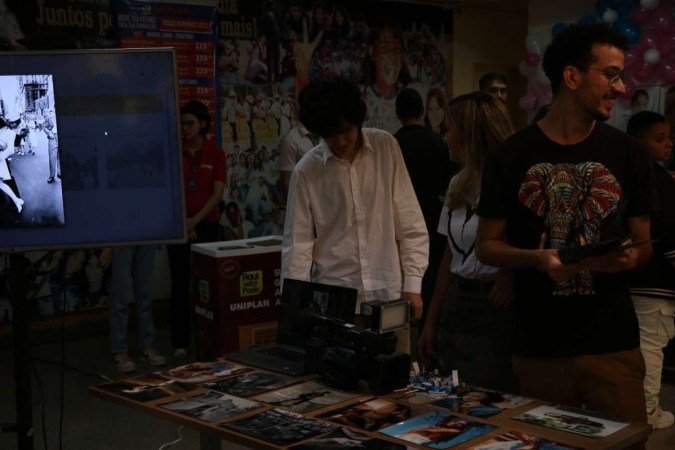 feira das profissões no ced 15 - (crédito: estudante ced 15) feira das profissões no ced 15 - (crédito: estudante ced 15)