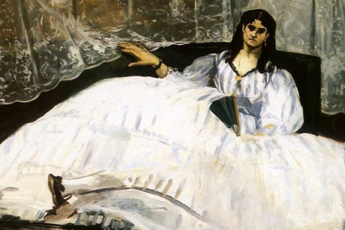 Mulher com leque, 1862. Artista: Édouard Manet. - (crédito: Getty Images) Mulher com leque, 1862. Artista: Édouard Manet. - (crédito: Getty Images)