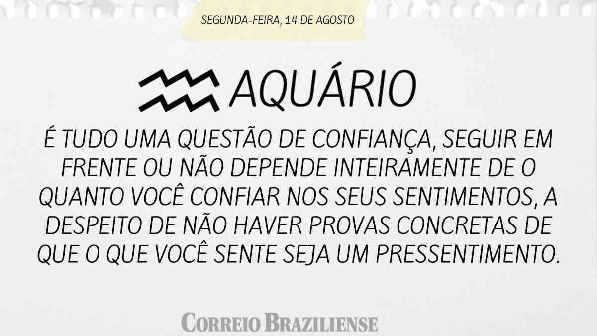 Seu Signo – 8 a 14 de agosto