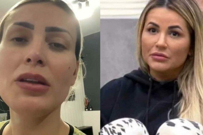 Andressa Urach e Deolane Bezerra - (crédito: Reprodução/ Instagram e RecordTV) Andressa Urach e Deolane Bezerra - (crédito: Reprodução/ Instagram e RecordTV)
