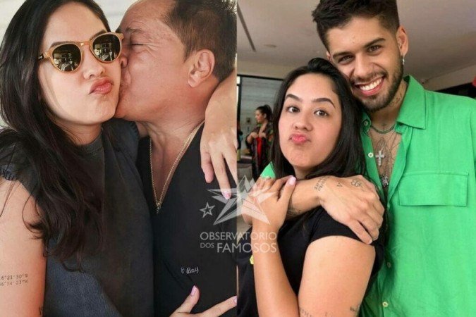 Através da conta do Instagram, a jovem, resgatou um clique antigo, ainda quando era criança, onde posa agarrada ao lado do artista, e chamou atenção em virtude da semelhança com a sobrinha, Maria Flor - (crédito: Observatorio dos Famosos) Através da conta do Instagram, a jovem, resgatou um clique antigo, ainda quando era criança, onde posa agarrada ao lado do artista, e chamou atenção em virtude da semelhança com a sobrinha, Maria Flor - (crédito: Observatorio dos Famosos)