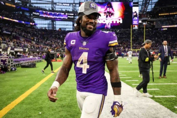 Dalvin Cook é o novo running back do New York Jets - (crédito: Matt Krohn/USA TODAY Sports) Dalvin Cook é o novo running back do New York Jets - (crédito: Matt Krohn/USA TODAY Sports)