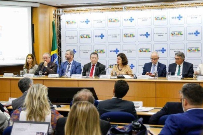 Investimentos na Saúde foram anunciados pela ministra Nísia Trindade na tarde desta segunda-feira (14/8) e totalizarão mais de R4 30 bilhões - (crédito: Carolina Antunes / Ministério da Saúde ) Investimentos na Saúde foram anunciados pela ministra Nísia Trindade na tarde desta segunda-feira (14/8) e totalizarão mais de R4 30 bilhões - (crédito: Carolina Antunes / Ministério da Saúde )