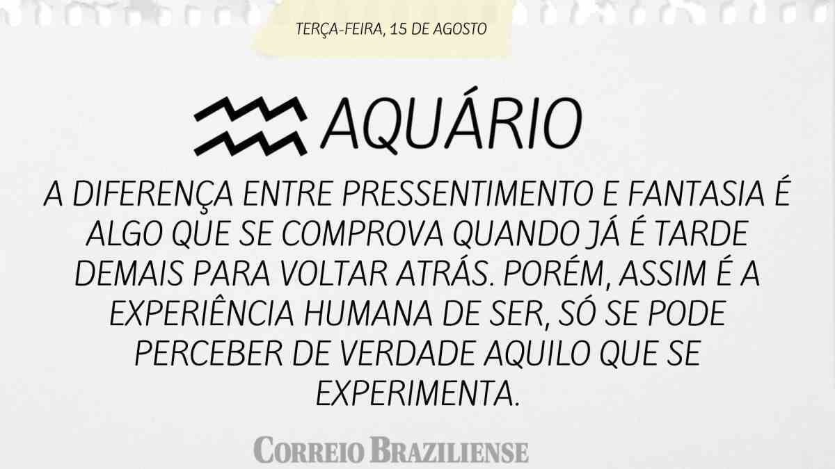 Horóscopo do dia: confira o que os astros revelam para esta segunda-feira  (15/8)