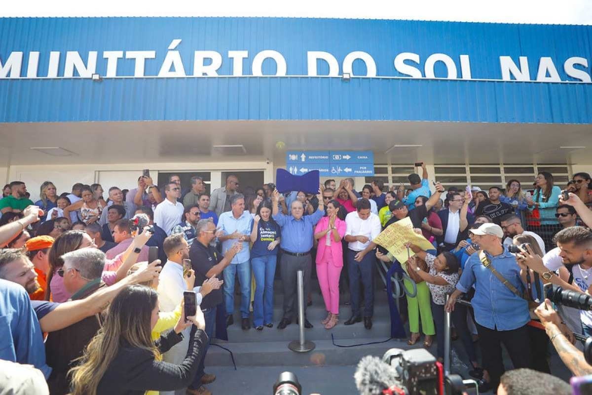 Ibaneis inaugura restaurante comunitário no Sol Nascente e anuncia UPA