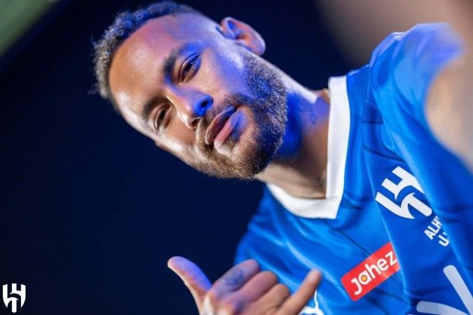 Anunciado desde 15 de agosto, Neymar ainda não entrou em campo com o time - (crédito: twitter.com/Alhilal) Anunciado desde 15 de agosto, Neymar ainda não entrou em campo com o time - (crédito: twitter.com/Alhilal)