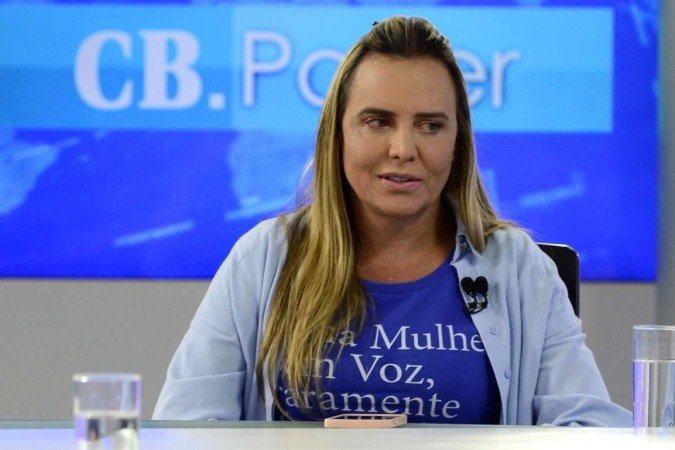 CB.PODER desta quarta-feira entrevistou a vice-governadora Celina Leão - (crédito: Marcelo Ferreira/CB/D.A Press) CB.PODER desta quarta-feira entrevistou a vice-governadora Celina Leão - (crédito: Marcelo Ferreira/CB/D.A Press)