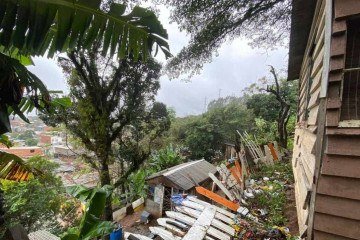 INMET alerta sobre ciclone extratropical no sul do país.  -  (crédito: Divulgação/Prefeitura POA)