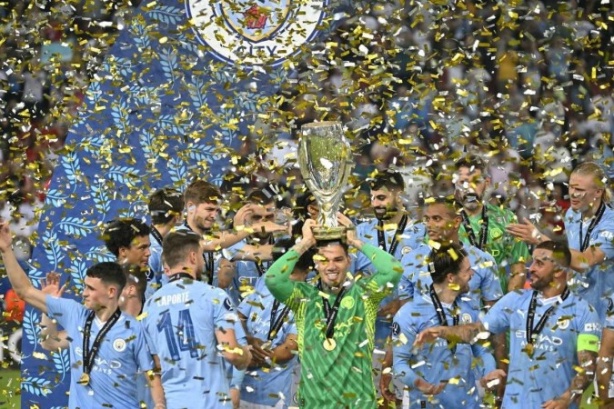 Manchester City vence Supertaça europeia pela primeira vez