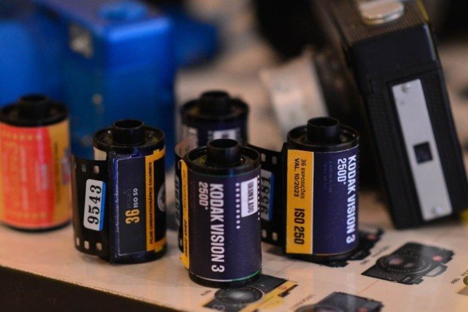  17/08/2023 Credito: Ed Alves/CB/DA.Press. Cidades. Fotografia Analógica. Dono do laboratório Bernardo de Oliveira. 