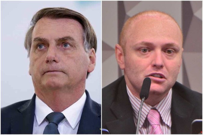 Na CPMI, o hacker Walter Delgatti fez acusações contra o ex-presidente Bolsonaro
 -  (crédito: Ed Alves/CB/D.A Press)