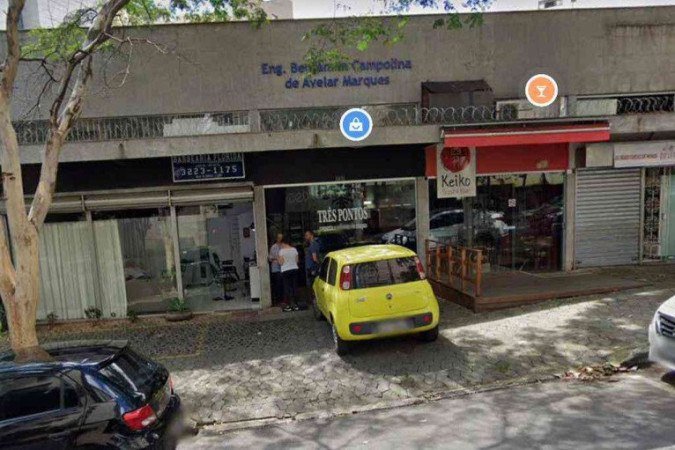 O restaurante japonês fica localizado na Rua Flórida, no Bairro Carmo - (crédito: Google Street View / Reprodução) O restaurante japonês fica localizado na Rua Flórida, no Bairro Carmo - (crédito: Google Street View / Reprodução)