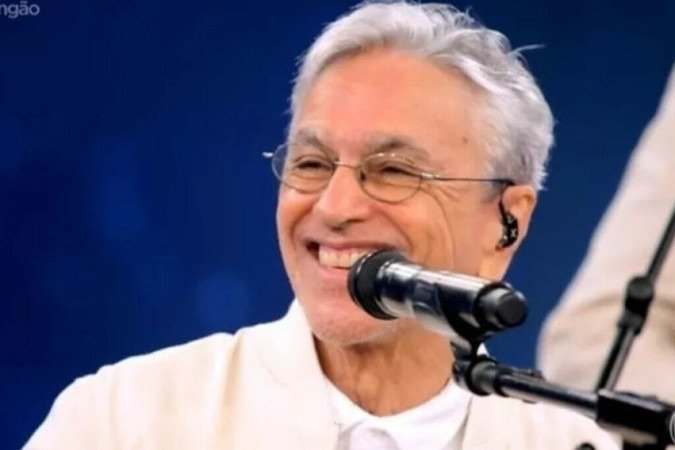 Caetano Veloso - (crédito: Reprodução/ Globo) Caetano Veloso - (crédito: Reprodução/ Globo)