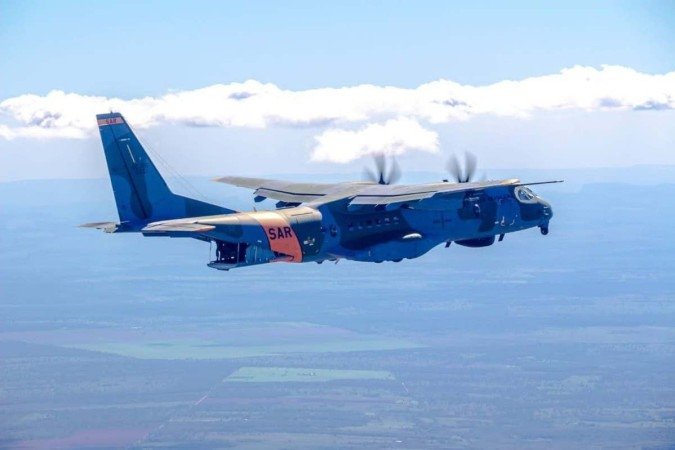 FAB enviou ao local mais um avião SC-105 Amazonas, equipado para cumprir missões de busca e salvamento - (crédito: Divulgação/FAB) FAB enviou ao local mais um avião SC-105 Amazonas, equipado para cumprir missões de busca e salvamento - (crédito: Divulgação/FAB)