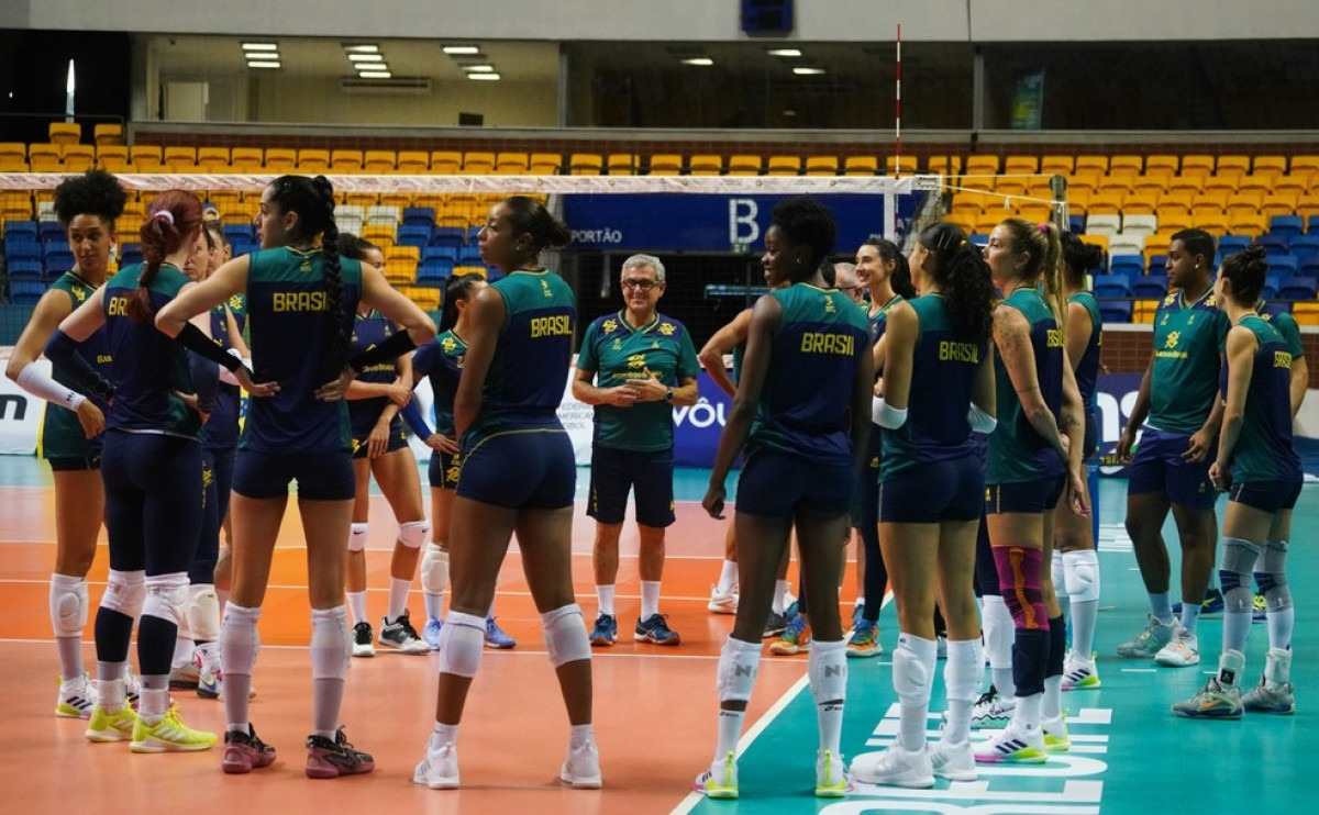 Seleção Brasileira abre o Sul-Americano de Vôlei Feminino