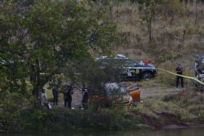 Equipes da Polícia Civil e dos bombeiros do df localizaram o corpo de Ivana Leda