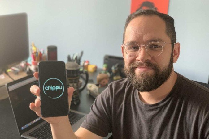 Thiago Romariz é um dos fundadores do app Chippu -  (crédito: Arquivo Pessoal)