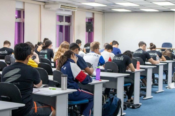 Finatec sediou a terceira fase da Olimpíada Brasileira de Química - (crédito: Divulgação ) Finatec sediou a terceira fase da Olimpíada Brasileira de Química - (crédito: Divulgação )