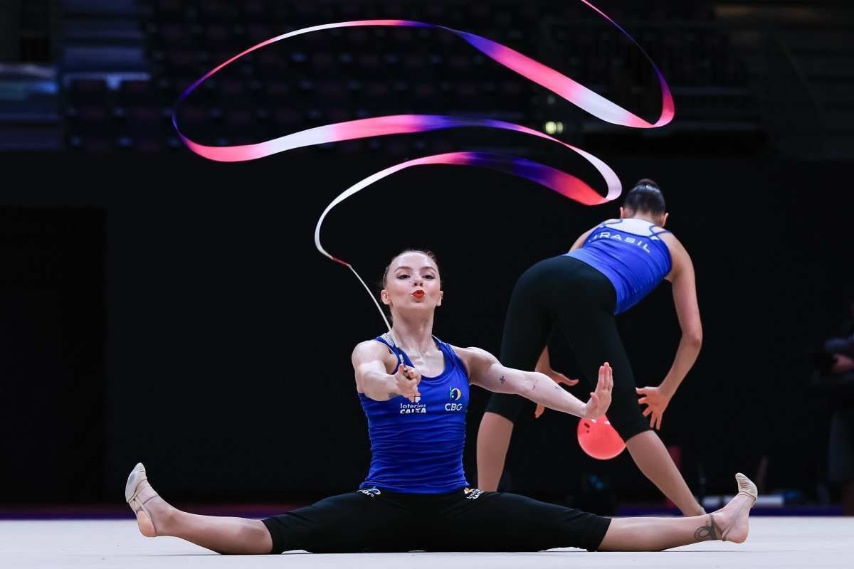 Brasil conquista quinto lugar histórico no Mundial de Ginástica Rítmica