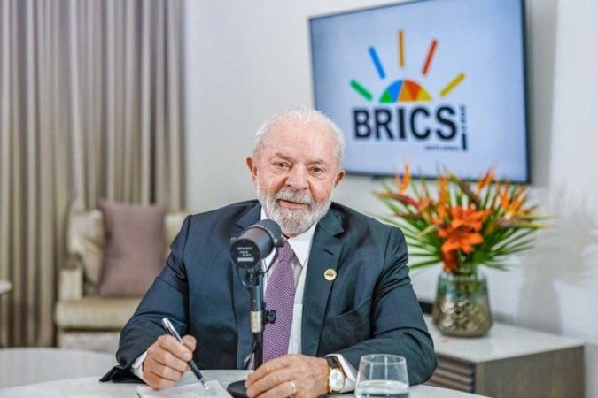Lula afirmou ainda que o Brics não deveria servir de contraponto a ninguém - (crédito: Ricardo Stuckert / PR) Lula afirmou ainda que o Brics não deveria servir de contraponto a ninguém - (crédito: Ricardo Stuckert / PR)