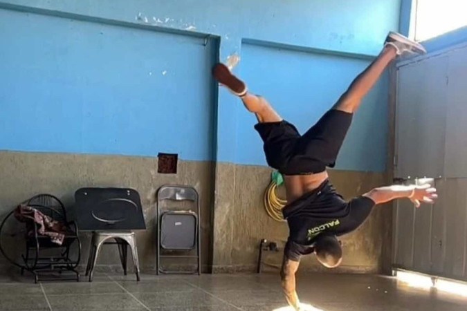 O b-boy brasiliense mantém as esperanças diante das dificuldades -  (crédito: Arquivo pessoal)