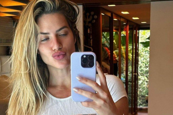 Giovanna Ewbank comenta cirurgia no nariz - (crédito: Reprodução/Instagram/@gioewbank) Giovanna Ewbank comenta cirurgia no nariz - (crédito: Reprodução/Instagram/@gioewbank)