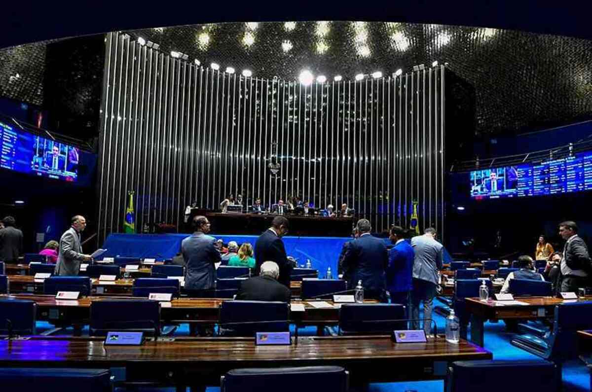 Votação no Senado Federal -  (crédito: Waldemir Barreto/Agência Senado )
