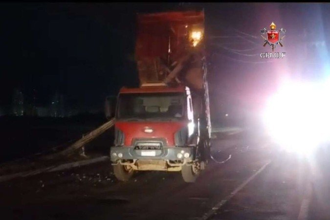 O Corpo de Bombeiros foi acionado durante a madrugada para conter o fogo - (crédito: CBMDF) O Corpo de Bombeiros foi acionado durante a madrugada para conter o fogo - (crédito: CBMDF)